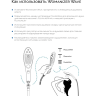 Насадка для душа WOMANIZER WAVE серебристая 26807000